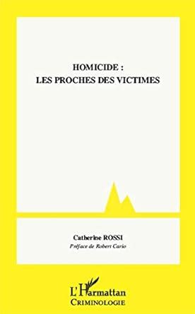 Homicide : les proches des victimes : Amazon.in: Books