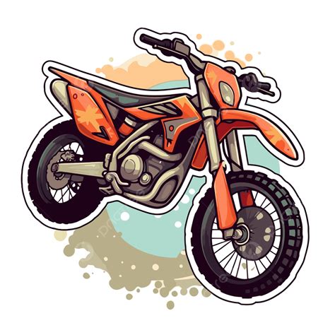 Motocross Bike Clipart