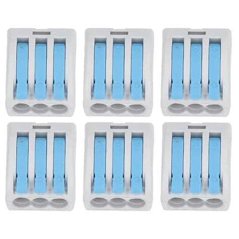 Buy Compact Wires Fast Connection Terminal, Electric Shock Prevention 3 ...