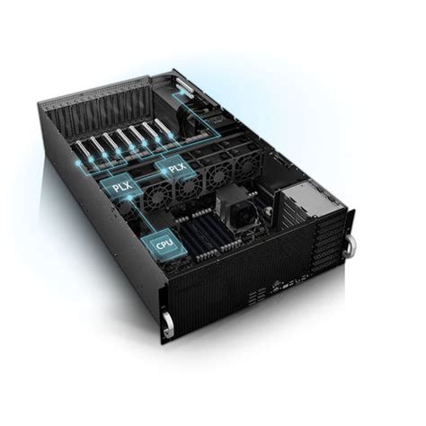 GPU服务器 - ESC8000 G4 - Asus - 4U / 嵌入式 / Intel® Xeon