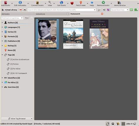 Using Calibre 的图像结果