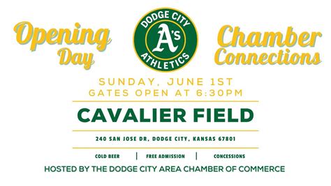 Dodge City As Opening Day – Chamber Connections: After Hours at the ...
