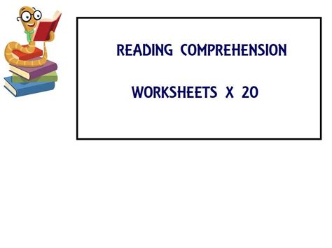 Advanced Reading Comprehension Worksheets 的图像结果