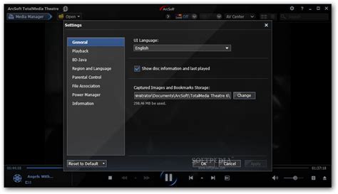 Sound Settings On ArcSoft 的图像结果