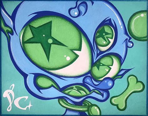 Alien Dog Drawing 的图像结果