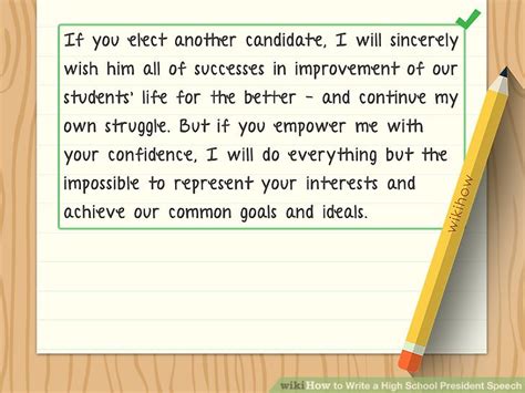 Class President Speech Examples 的图像结果