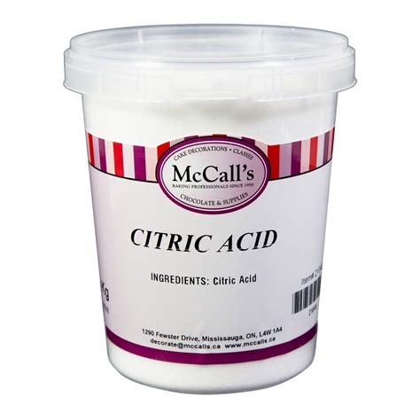 Citric Acid Powder | McCall's