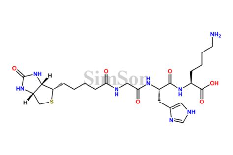 Biotinyl-GHK tripeptide | CAS No- 299157-54-3 | Simson Pharma Limited