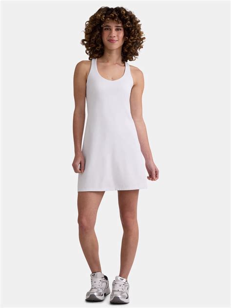 Avia Women's Active Dress with Built-in Shelf Bra, Moisture-Wicking ...