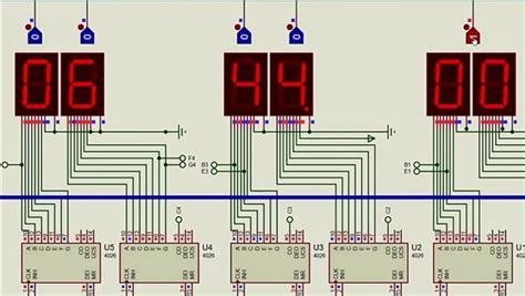 Digital Clock Design Using Counters 的图像结果