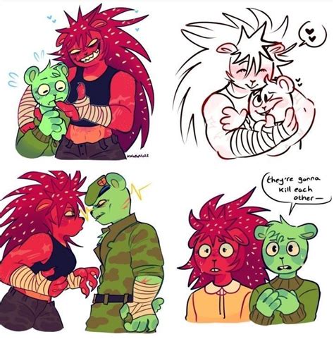 Image result for Happy Tree Friends Flippy HTF