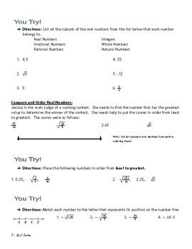 Operations On Real Number Lesson 的图像结果