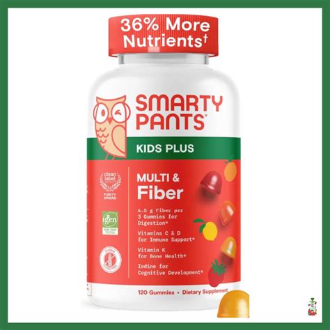 Testing Smarty Pants Kids Plus Multi & Fiber Children's Supplement for ...