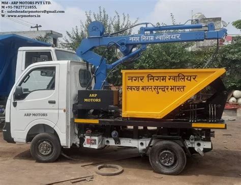 ARP De-Silting Machine is developed on a ¾ wheeler and on TATA ACE and ...
