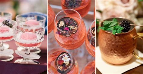 36 Wedding Signature Drinks for That Added Special Touch