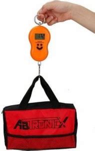 Qoibito Smiley 50Kg Portable Hanging Luggage Weight Machine Digital ...