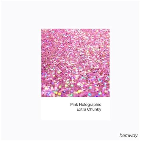 Hemway Premium Glitter Shaker - Pink Holographic | India | Ubuy