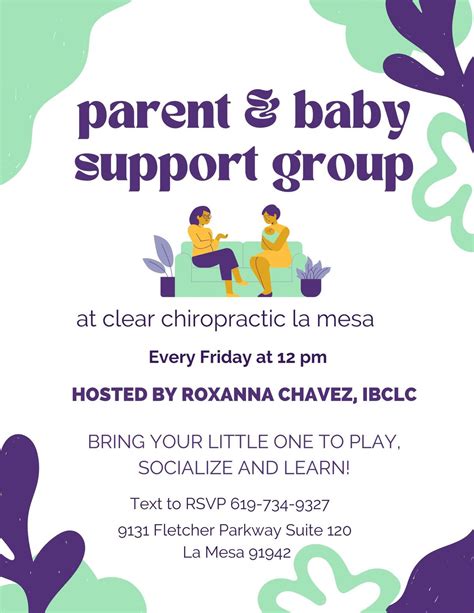 Parent & Baby Support Group, 9131 Fletcher Pkwy, La Mesa, CA 91942-3426 ...