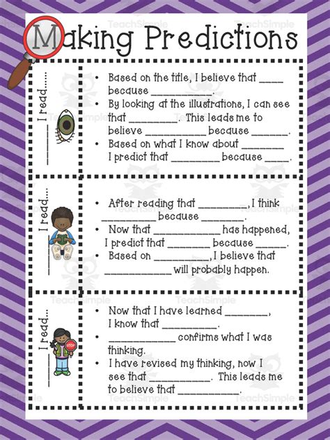 Image result for Predicting Outcomes Anchor Chart