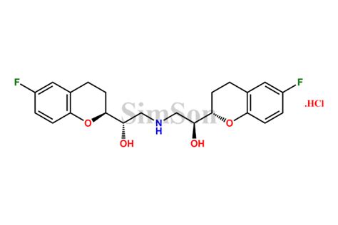 Nebivolol Impurity 20 (SS,SS) Hydrochloride | CAS No- 920275-27-0 ...