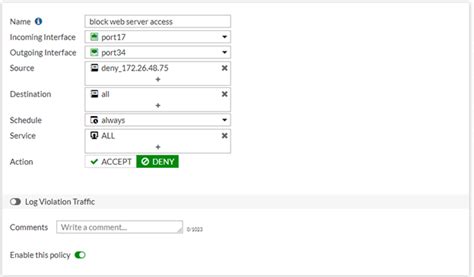Image result for Fortinet Block