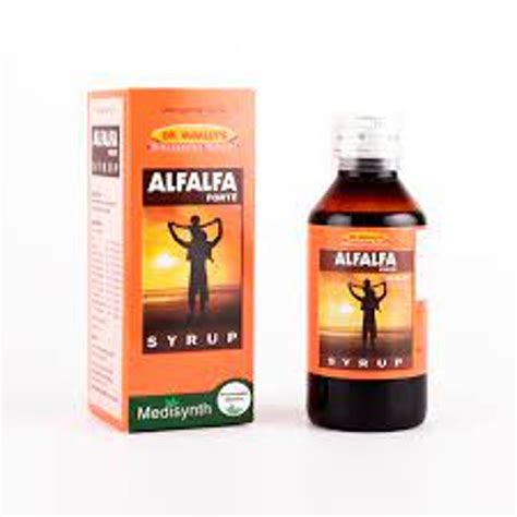 medisynth alfalfa forte syp 120ml Manage weakness, debility, improve d ...