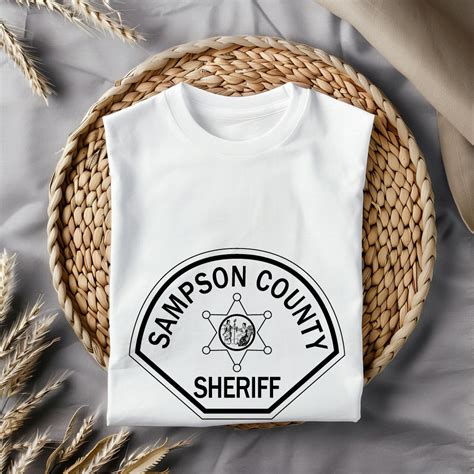 Sampson County Sheriff Badge SVG - Law Enforcement Emblem