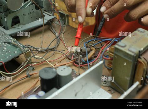 Repair and diagnostic electronics device Stock Photo - Alamy