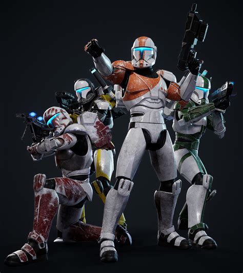 Nicolas (Nick) De La Torre - Star Wars Republic Commando - Delta Squad