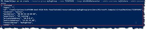 Image result for Azure Virtual Machine Command Line