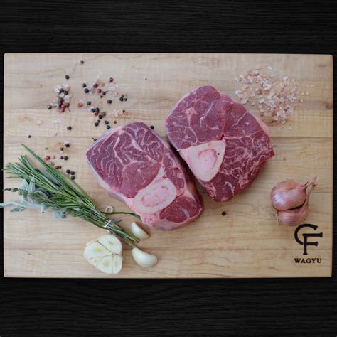Osso Bucco (Shank Bones) - 100% Full Blood Wagyu Beef - Caroland Farms ...