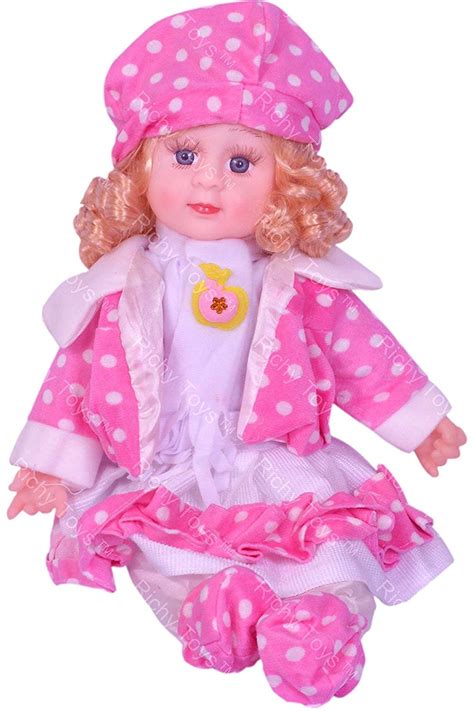 HARDI THRIVE Musical Doll Sings Poems Stuffed Plush Soft Toy for Kids ...