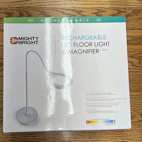 LED Floor Light & Magnifier – The Needlepoint Clubhouse