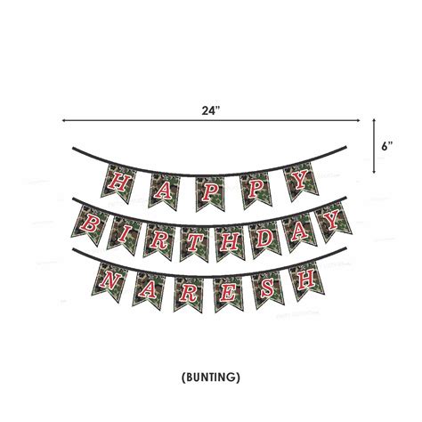 Military Theme Basic Combo Kit | Personalized party supplies – Party ...