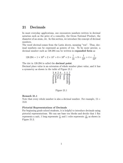 Fillable Online In most everyday applications, one encounters numbers ...