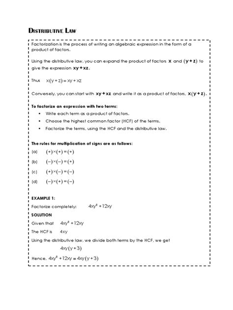Distributive Law Division 的图像结果