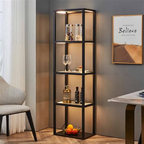 FENLO Fantasy Plus 66" Luxury Glass Display Shelf with Dimmable LED ...
