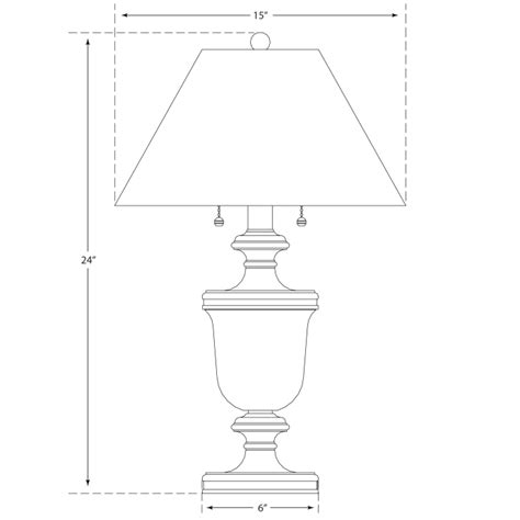 Classical Urn Form Medium Table - Visual Comfort Signature Collection ...