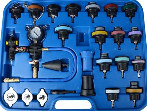 Snapklik.com : DAYUAN 28pcs Universal Radiator Pressure Tester Kit