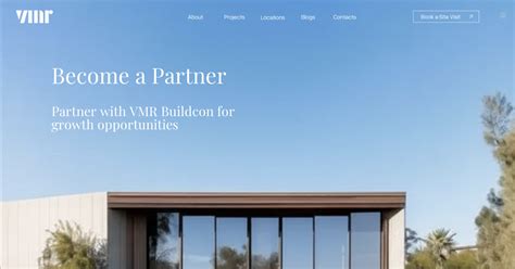 Become a Partner | VMR Buildcon Partnership Opportunities