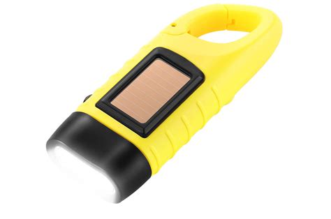 Image result for Solar Powered LED Flashlight