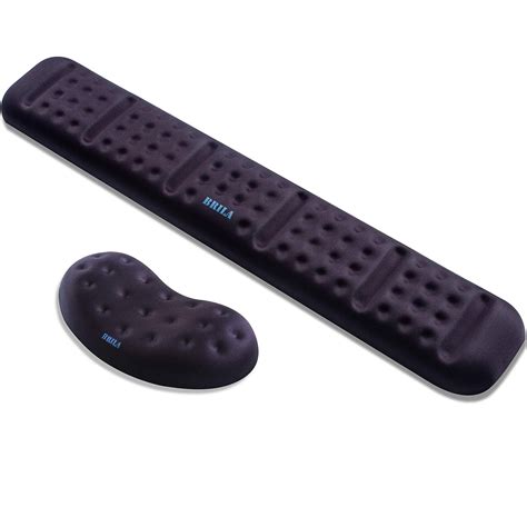 BRILA Upgraded Ergonomic Keyboard and Mouse Wrist Rest Support Cushion ...
