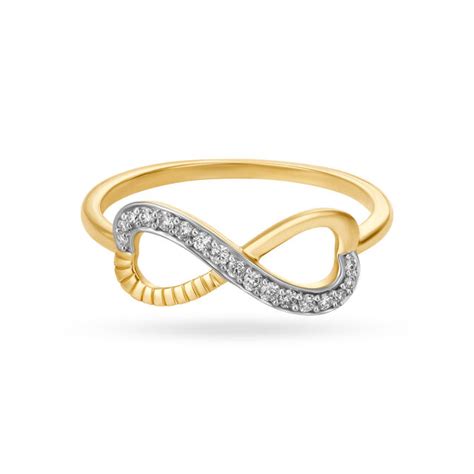 14KT Yellow Gold Forever And Ever Diamond Finger Ring