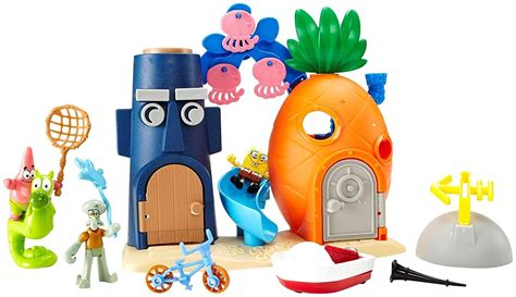 Fisher-Price CMF49 Imaginext Sponge Bob Deluxe Bikini Bottom Toy ...