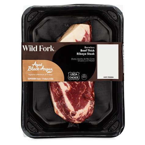 USDA Choice Black Angus Beef Thick Ribeye Steak
