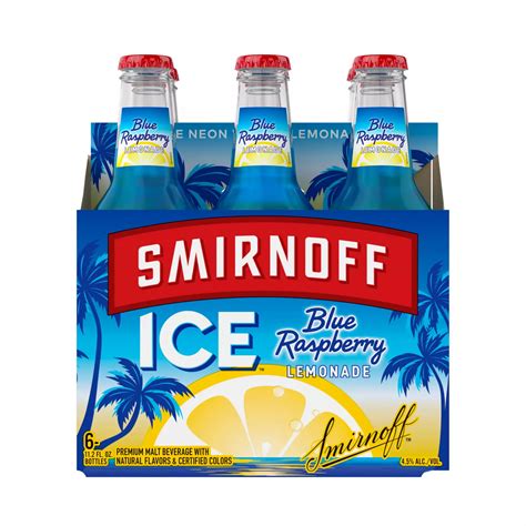 Smirnoff Ice Blue Raspberry Lemonade - Shop Malt beverages & coolers at ...