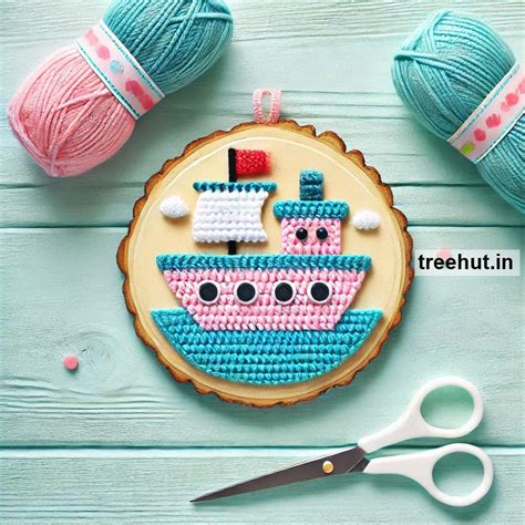 Crochet Ship Ideas with Leftover Yarn