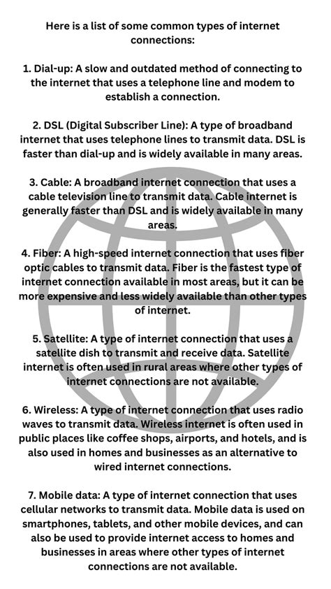 Image result for Connection Types
