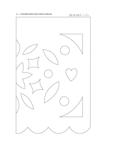medium-papel-picado.pdf | Paper crafts, Papel picado, Crafts