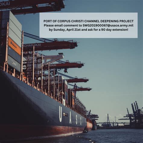 Corpus Christi Ship Channel - COASTAL WATCH ASSOCIATION